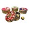 1 PC Decorative Gotta Steel Ladoo Box 400 Grams Designer Sweet Box Indian Wedding Housewarming Shagun Gift Festival Pooja Favor Return Gift for Friends Family Guest Bridesmaid